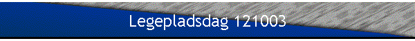 Legepladsdag 121003
